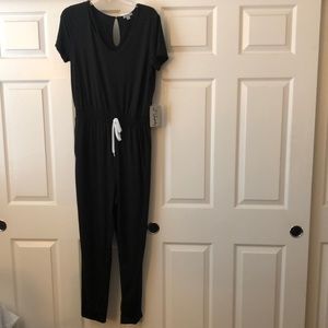 J for Justify Romper•Black